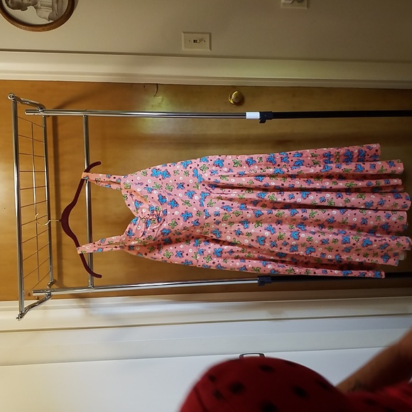 Pink Mary Blair Nancy dress 2X EUC - Picture 2 of 4